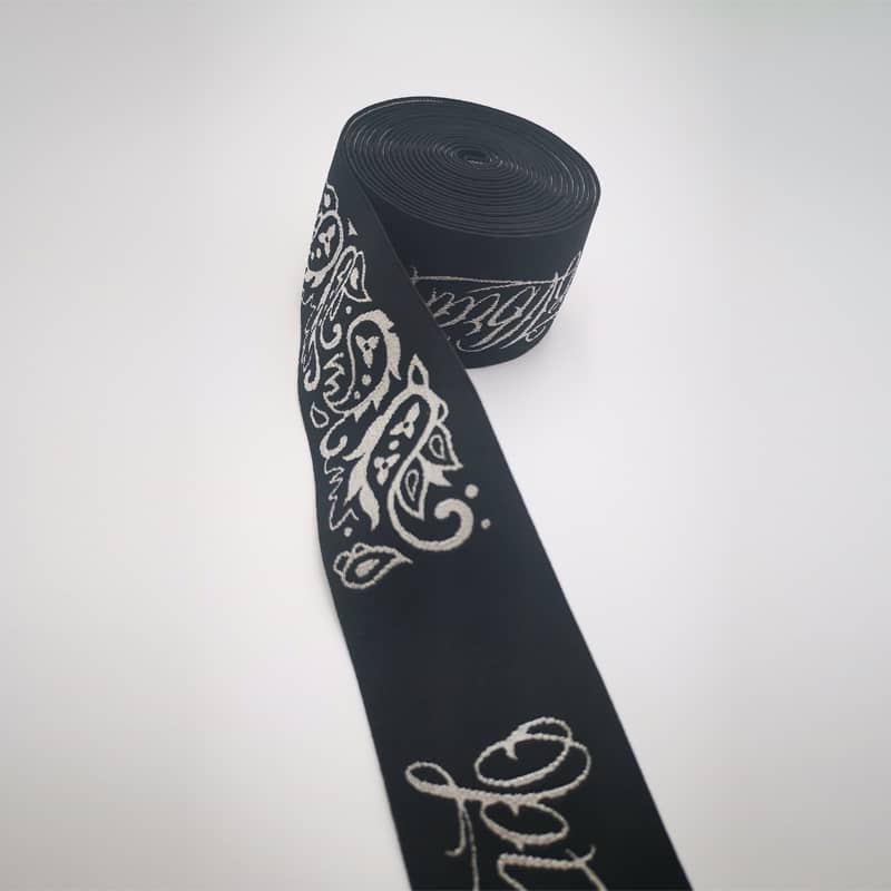 Jacquard elastiese band 