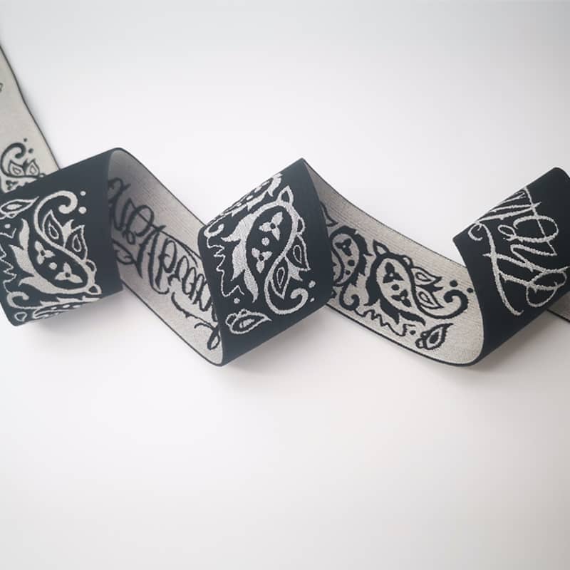 Jacquard elastiese band 